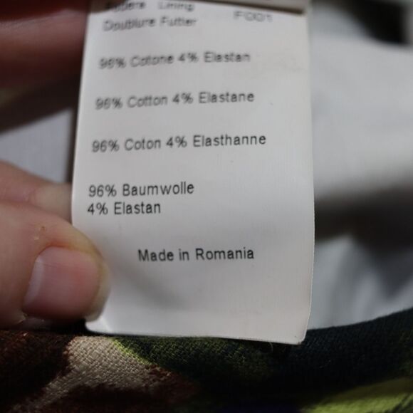 Lavia Colorful Abstract Fit n Flare Mini Dress Large - Picture 12 of 12